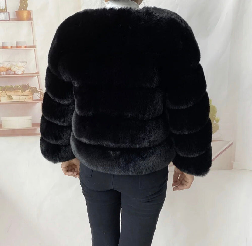 Faux Fur Coat