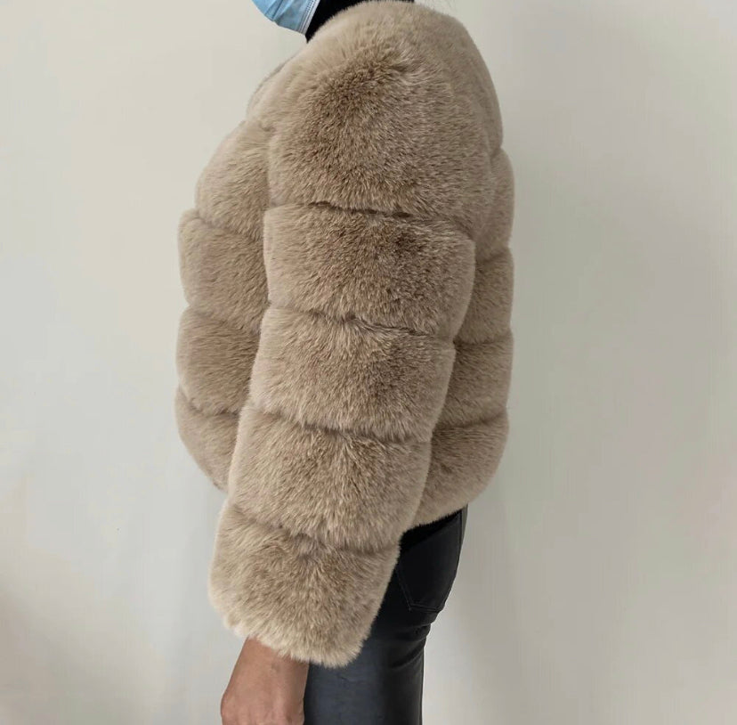 Faux Fur Coat