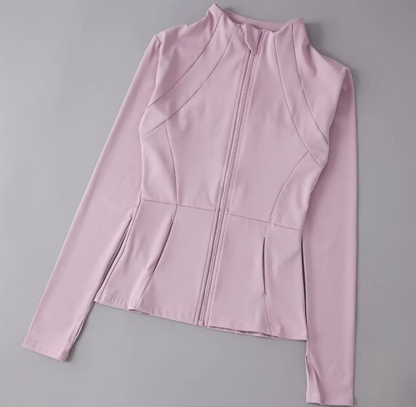 Long Sleeve Fitted Sports Jacket