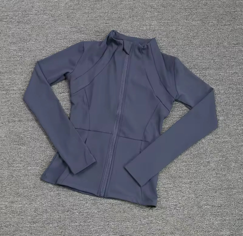 Long Sleeve Fitted Sports Jacket