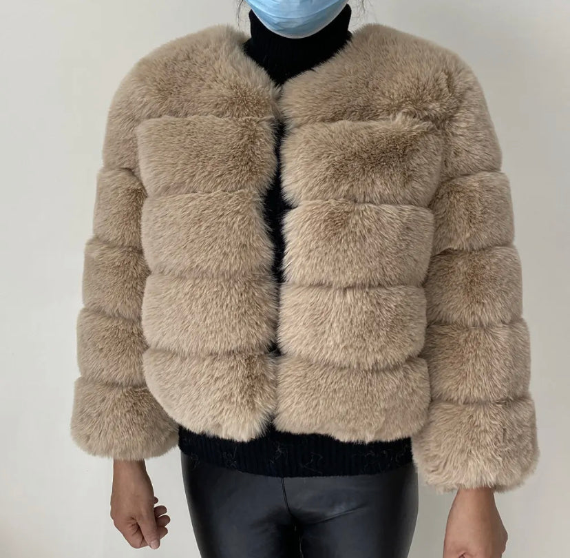 Faux Fur Coat