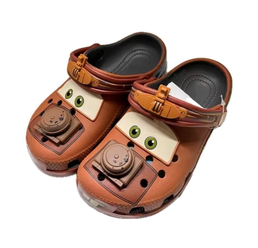 Adults Unisex Cars Tow Mater Slip On House Shoes for Men, Women and Kids