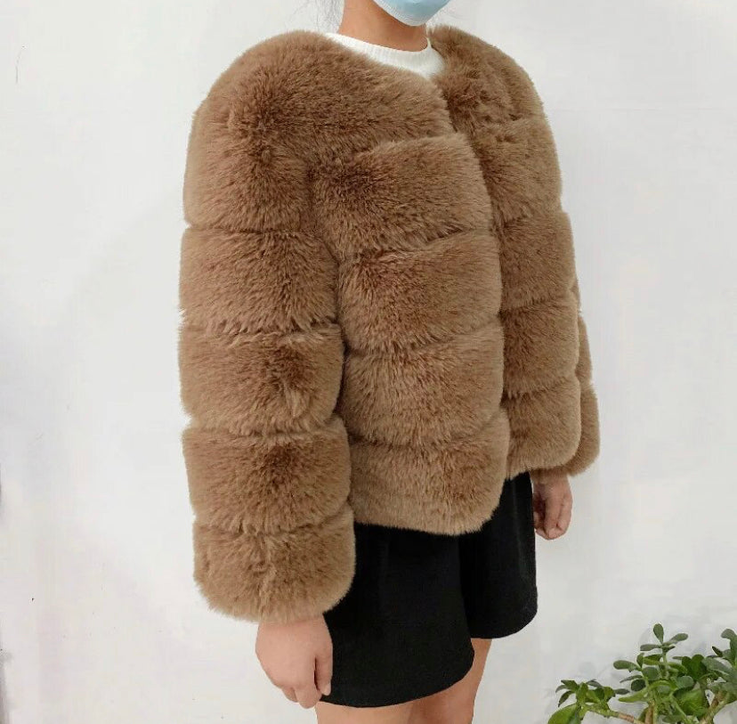 Faux Fur Coat