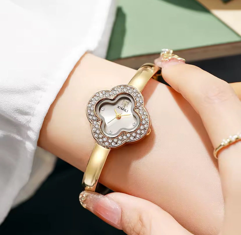 Clover Bangle Watch