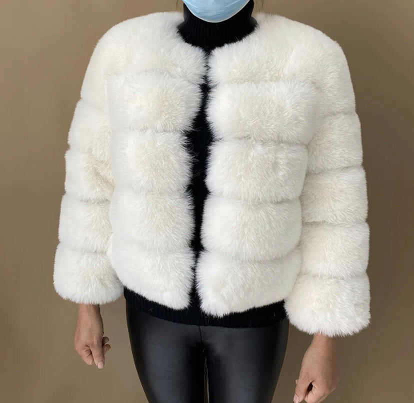 Faux Fur Coat