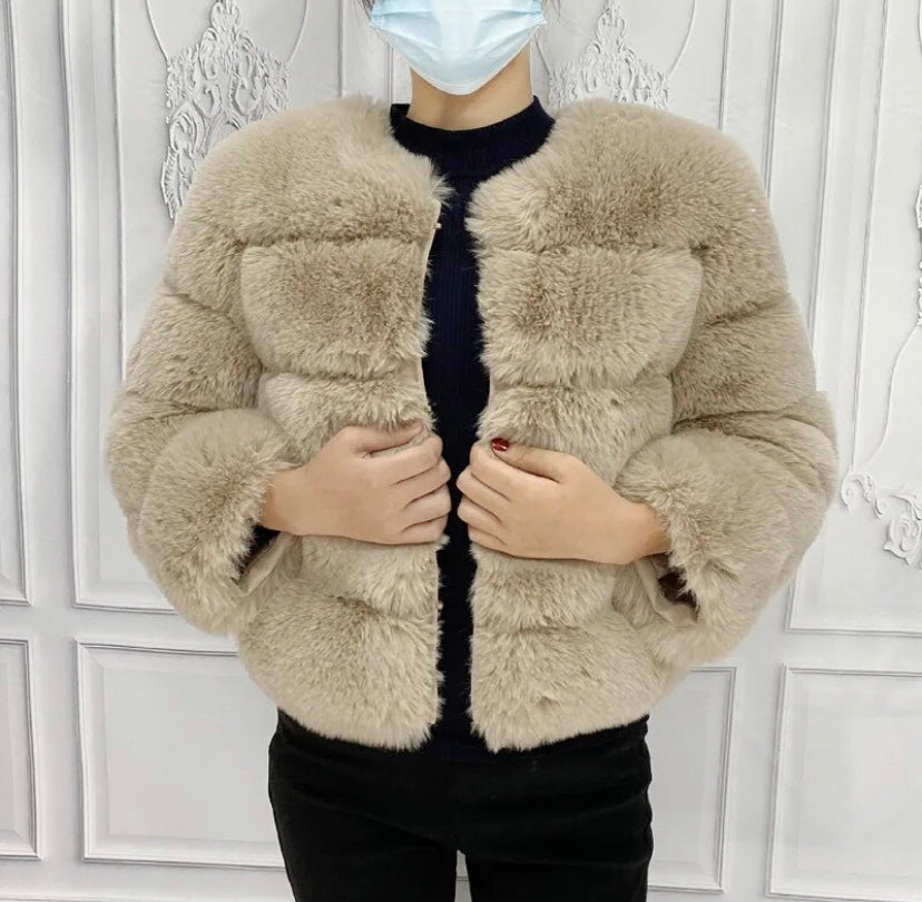 Faux Fur Coat