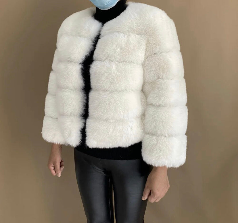 Faux Fur Coat