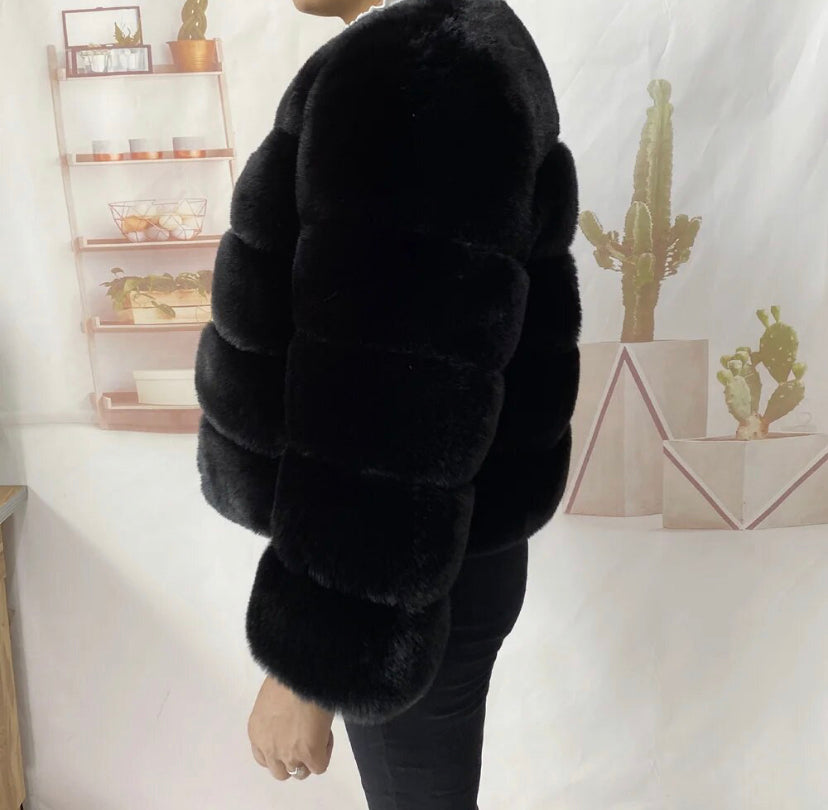 Faux Fur Coat