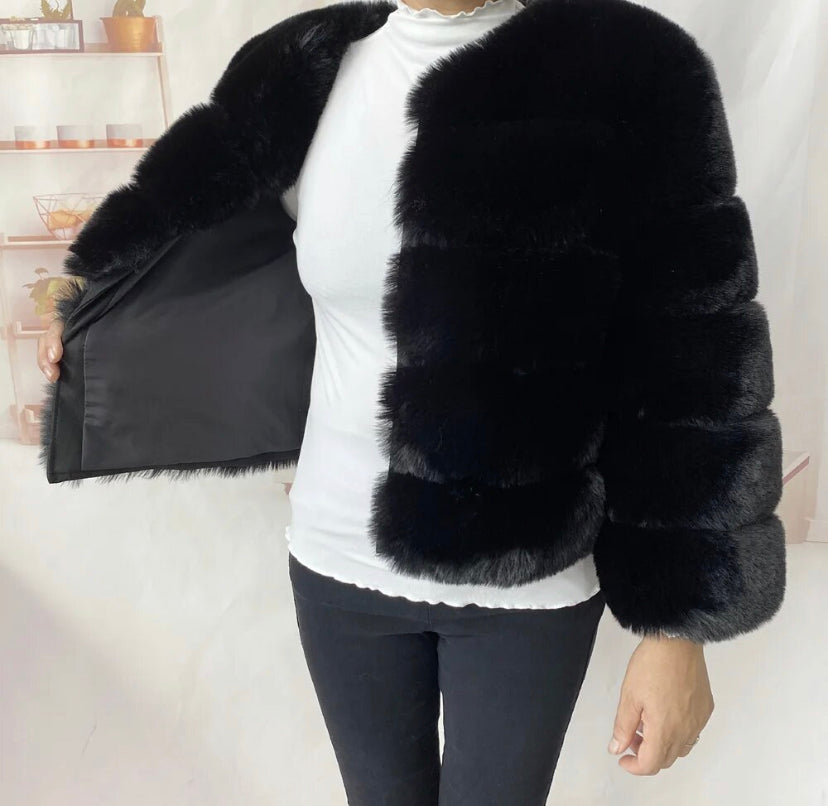 Faux Fur Coat