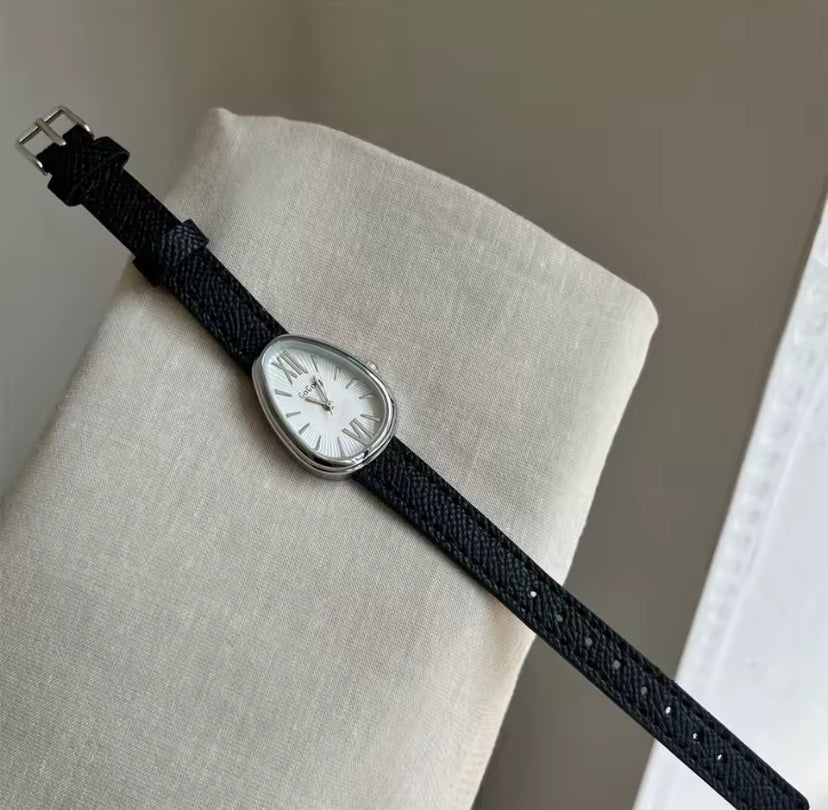 Artistic Faux Leather Watch