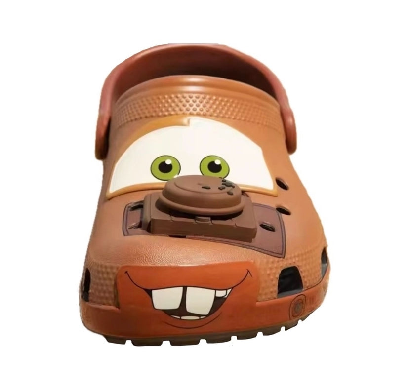 Adults Unisex Cars Tow Mater Slip On House Shoes for Men, Women and Kids