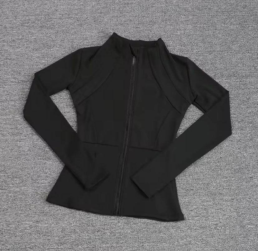 Long Sleeve Fitted Sports Jacket