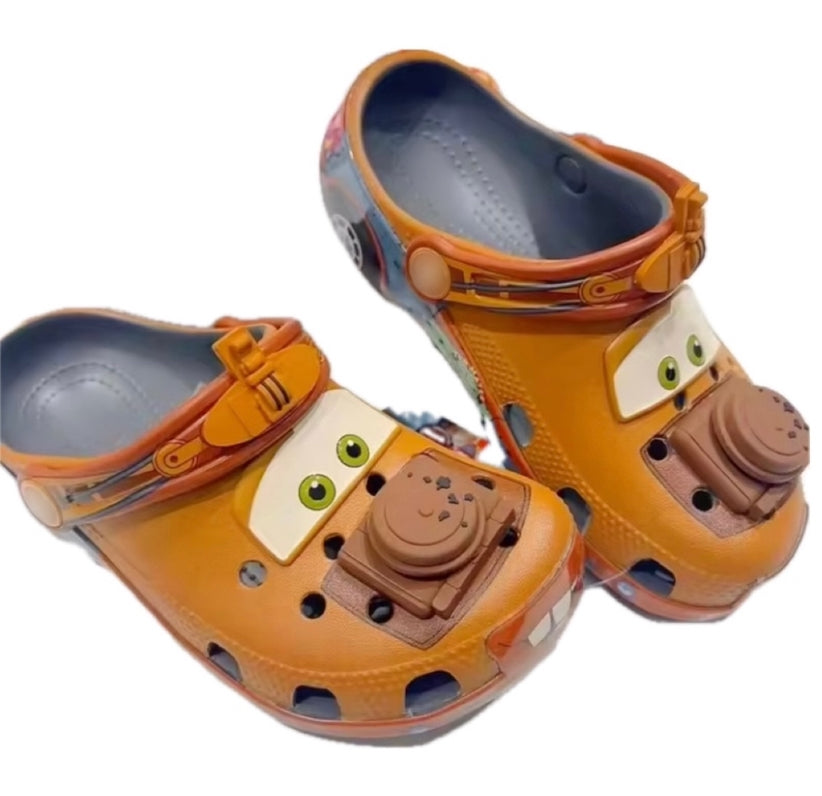 Adults Unisex Cars Tow Mater Slip On House Shoes for Men, Women and Kids