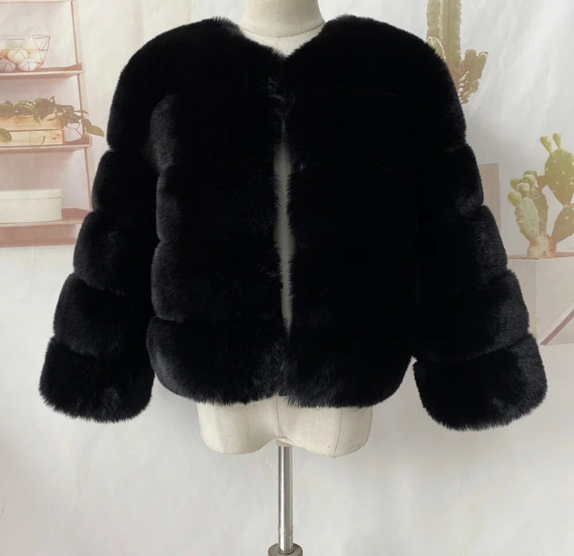 Faux Fur Coat