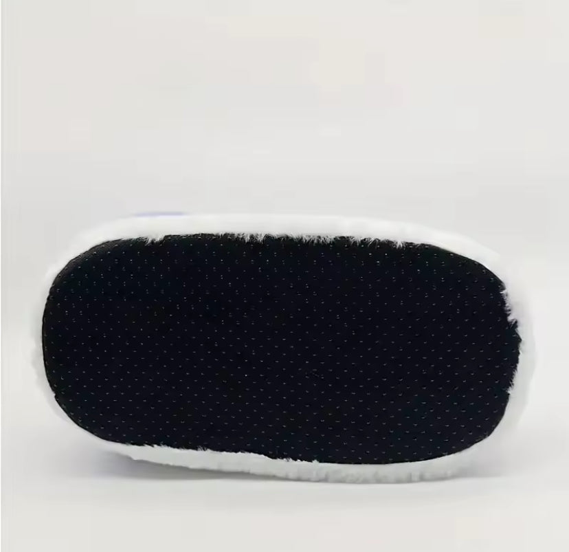 Adults Unisex Plush Novelty Sneaker Trainer Slippers