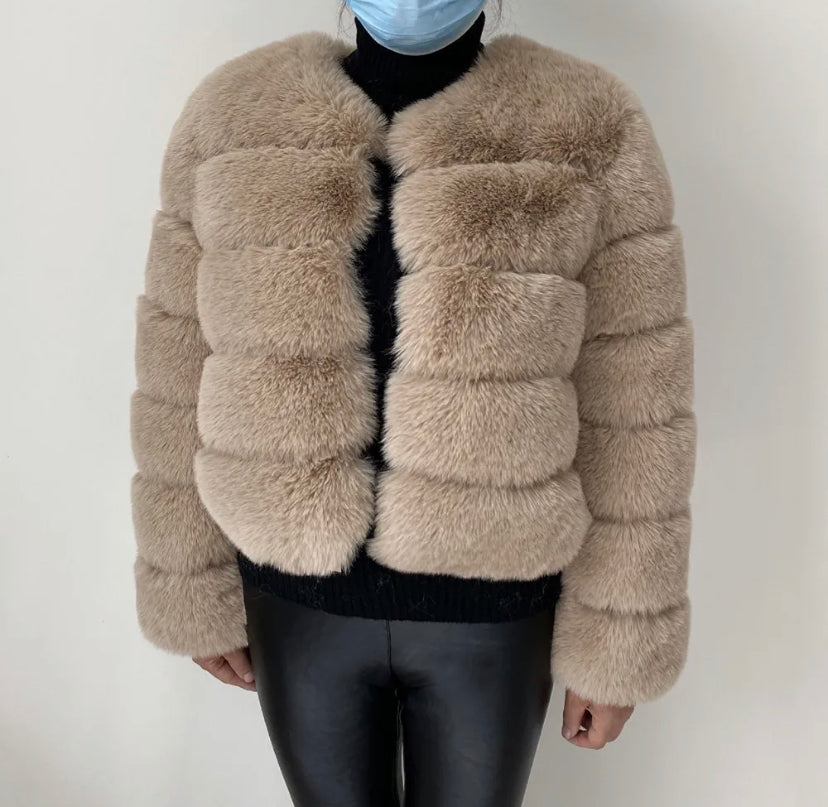 Faux Fur Coat