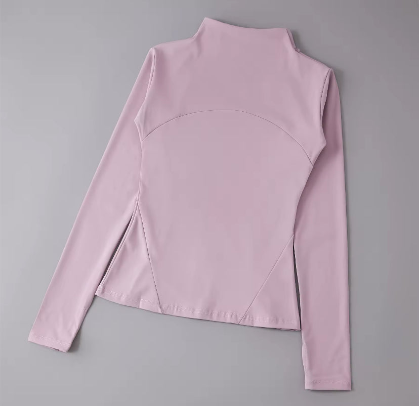 Long Sleeve Fitted Sports Jacket