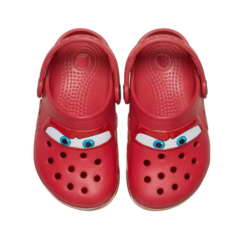 Lightning McQueen Cars Kids Slip On Clogs House Shoes
