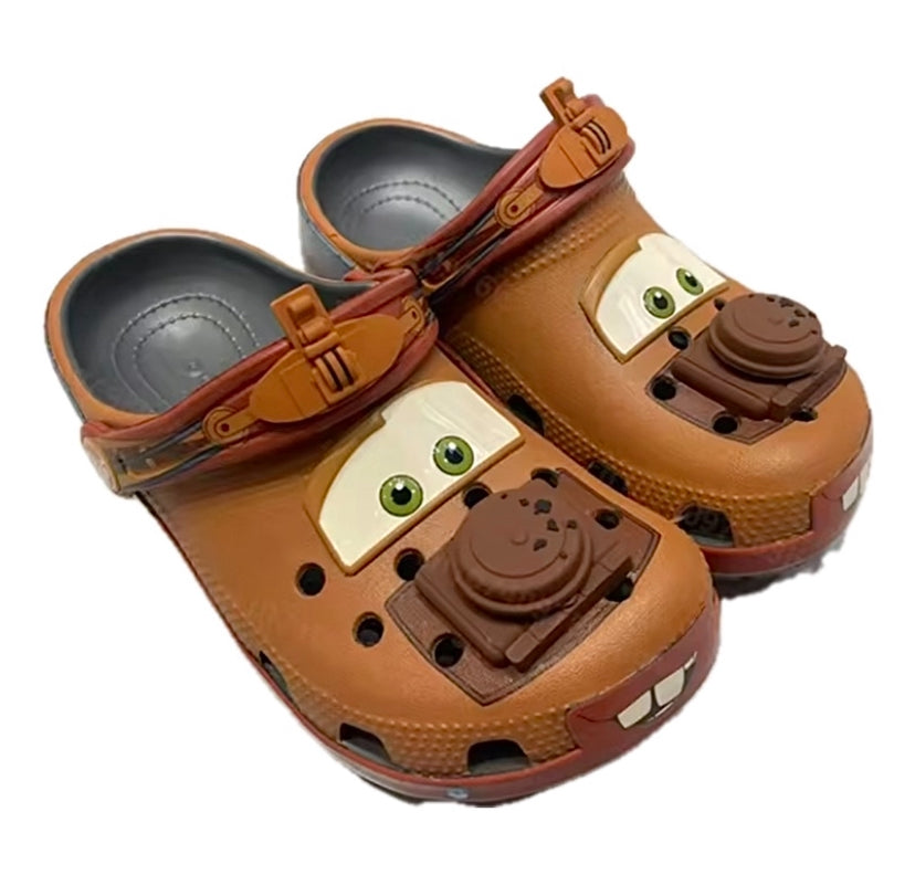 Adults Unisex Cars Tow Mater Slip On House Shoes for Men, Women and Kids