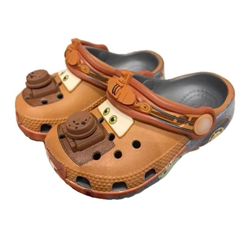 Adults Unisex Cars Tow Mater Slip On House Shoes for Men, Women and Kids