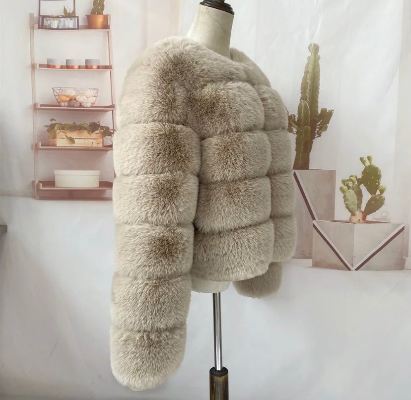 Faux Fur Coat