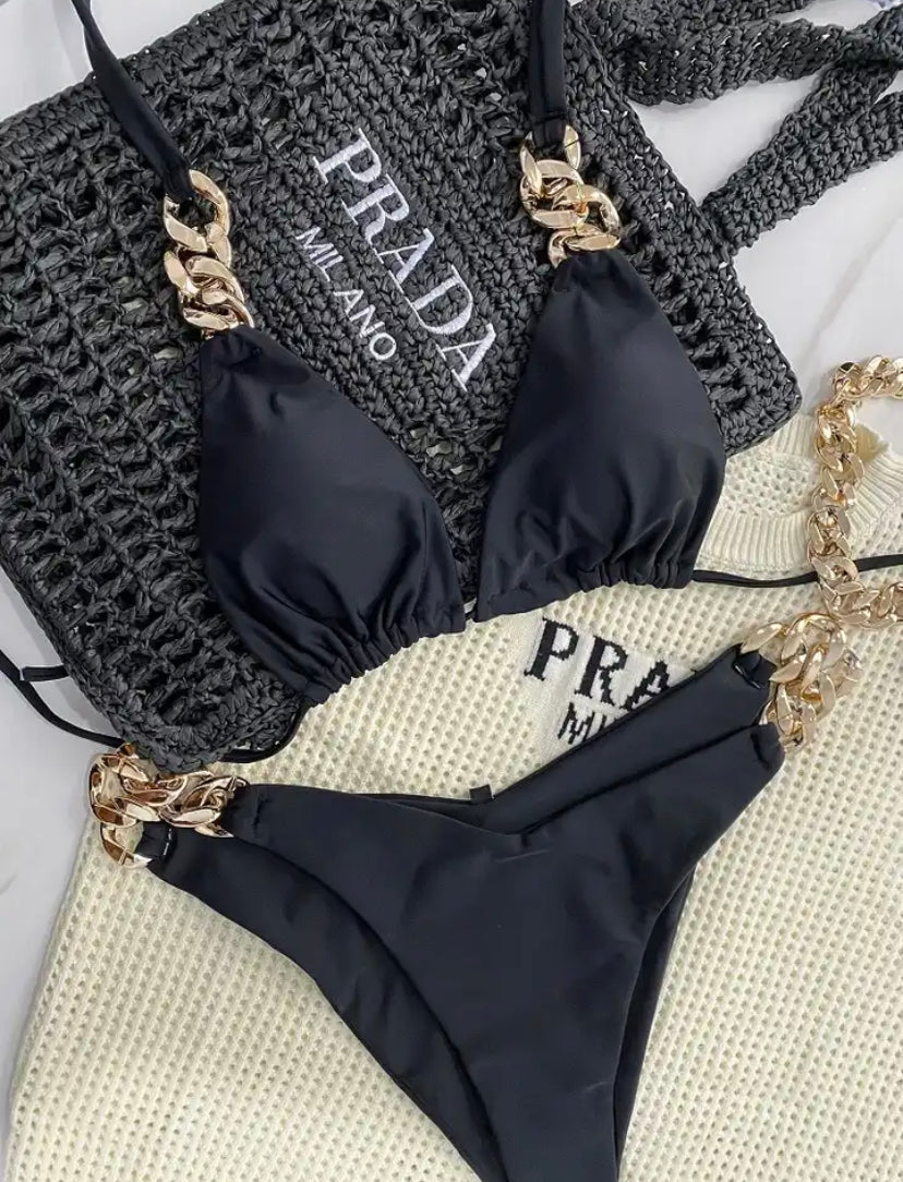 Chain Strap Bikini