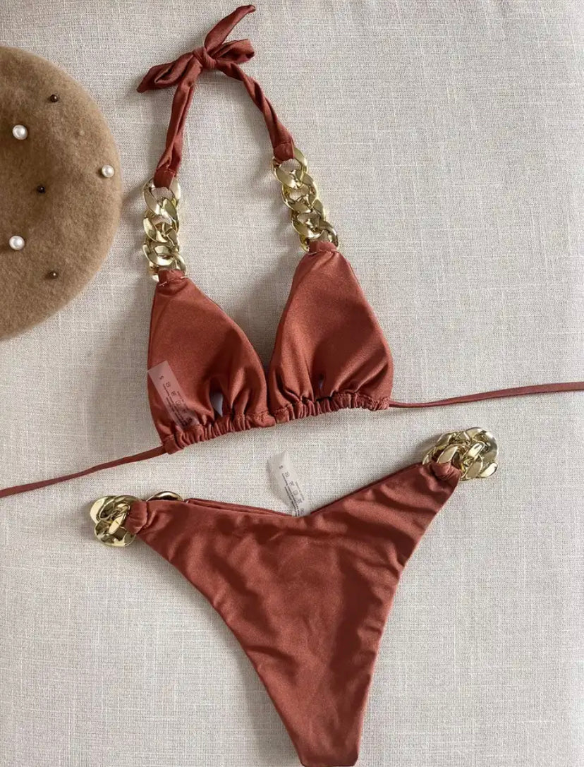 Chain Strap Bikini