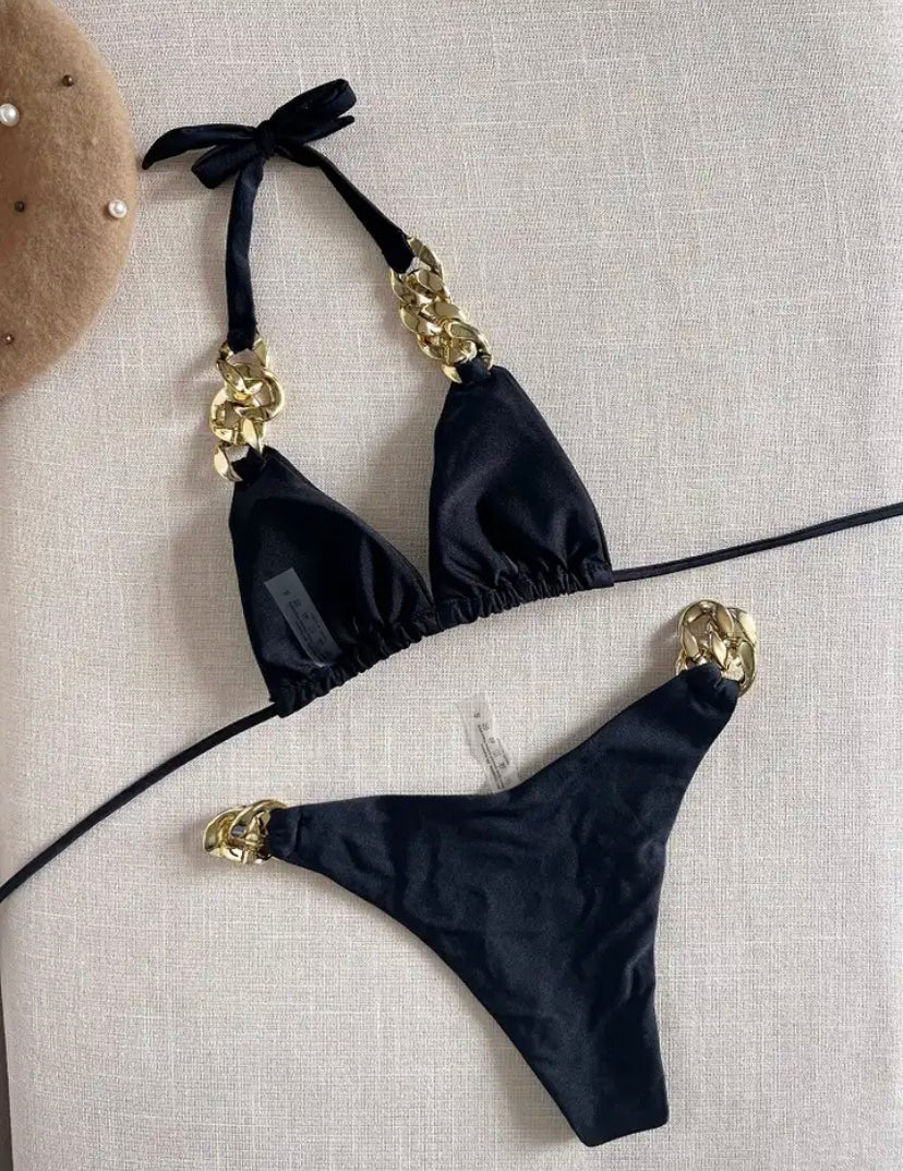 Chain Strap Bikini
