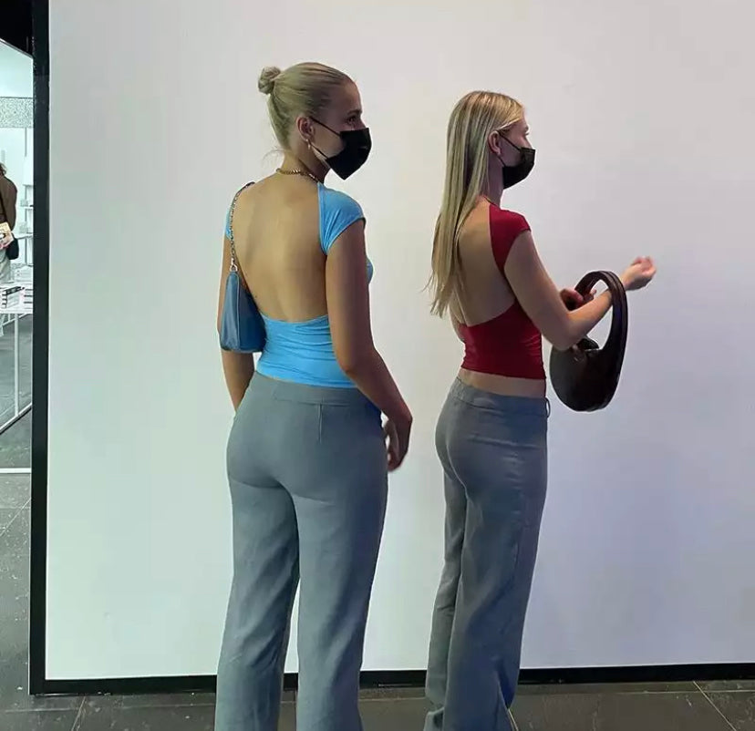 Backless Top