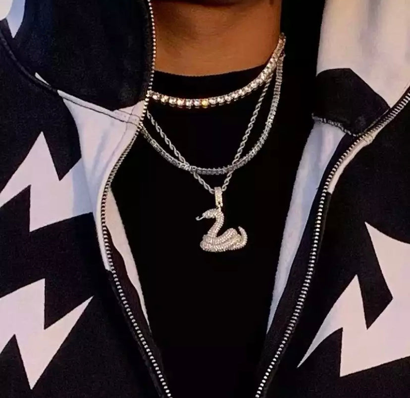 Large Star Print Hoodie