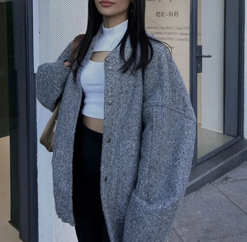 Wooly Bomber Jacket
