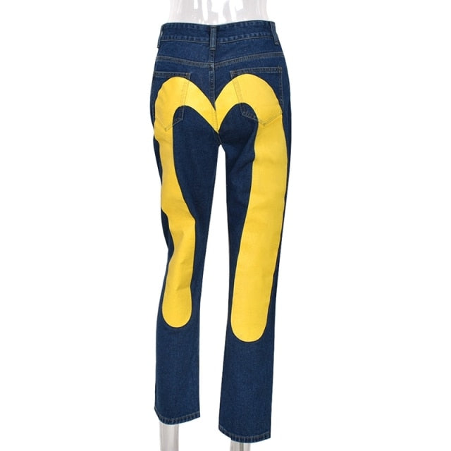 Line Colour Jeans