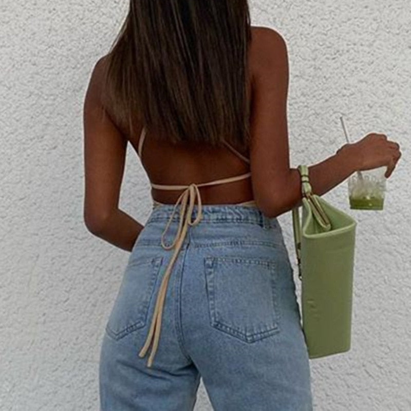 Ruched Mesh Backless Bodysuit