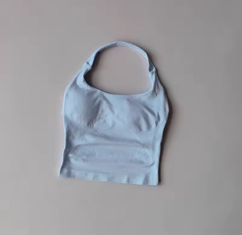 Halterneck Slinky Fitted Top