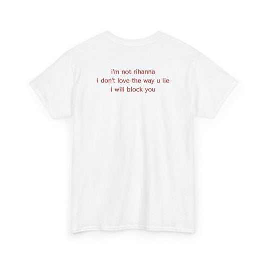Unisex Rihanna Quote Top