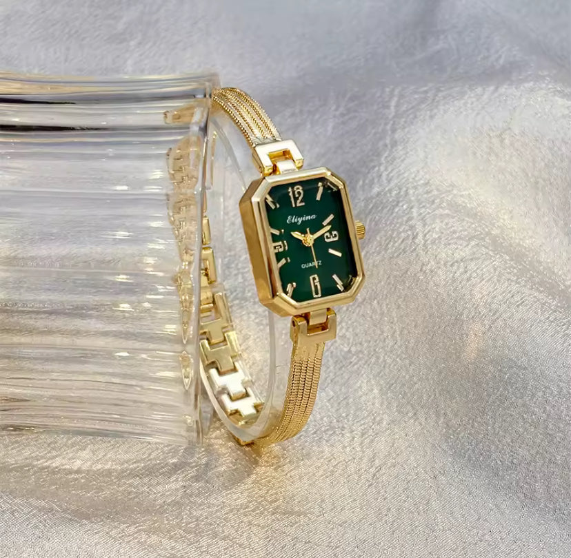Square Chain Strap Watch