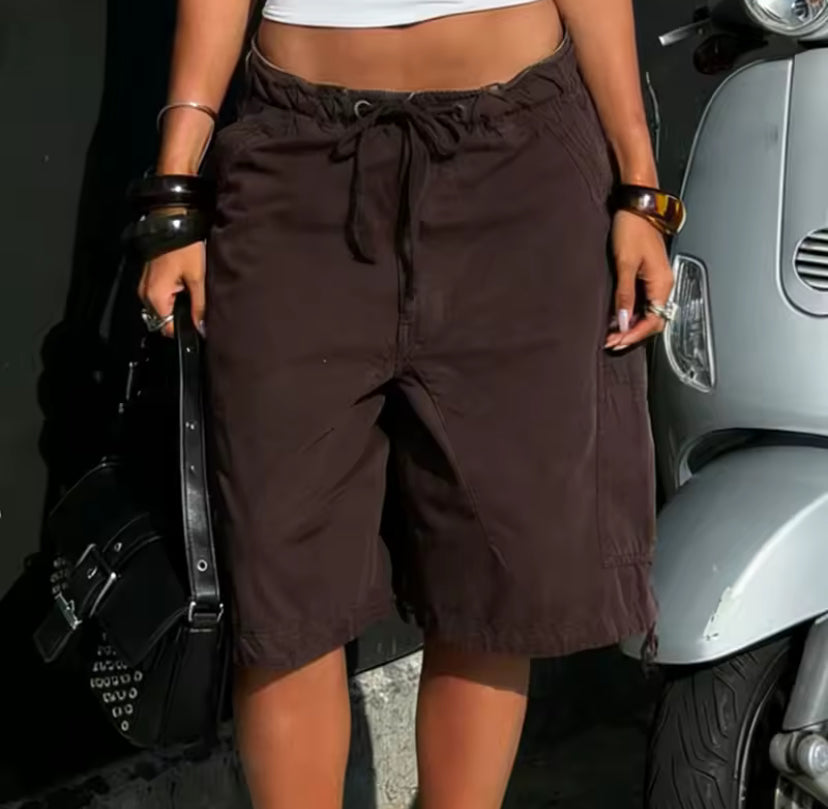 Cargo Midi Shorts