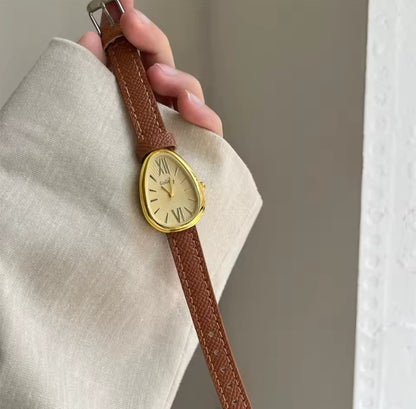 Artistic Faux Leather Watch