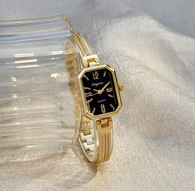 Square Chain Strap Watch