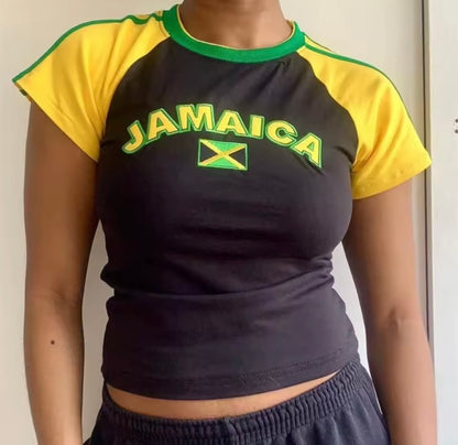 World Cup Countries Crop Tops