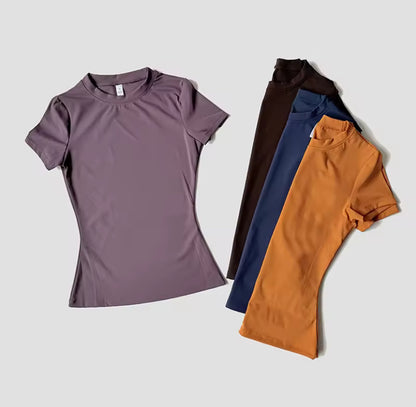 Slinky Fitted Short Sleeve T-Shirt