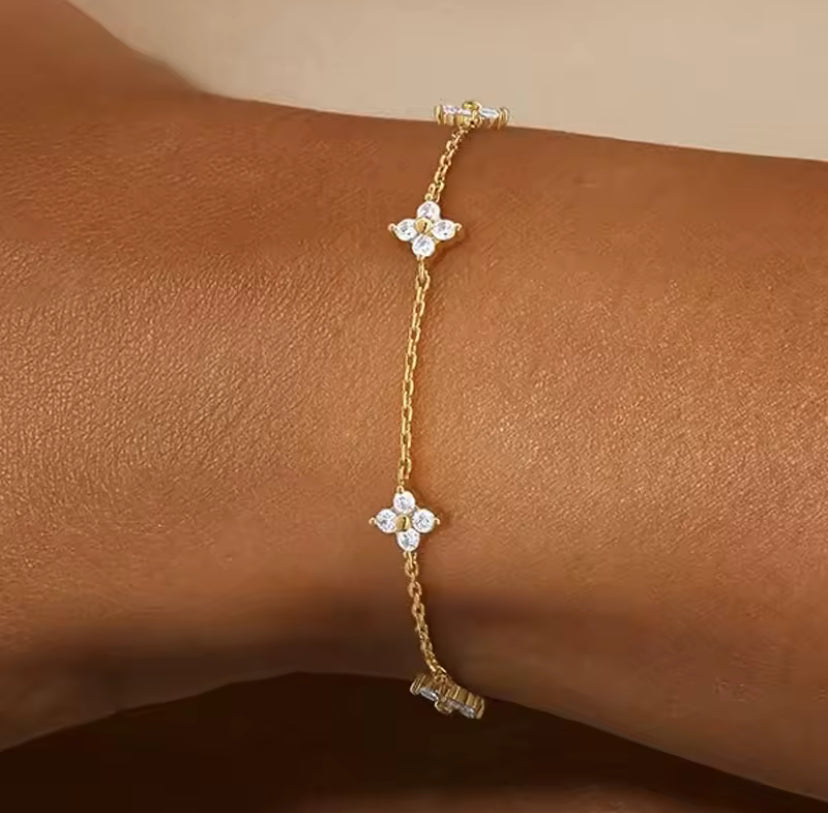 LuxeBloom Jewellery Set
