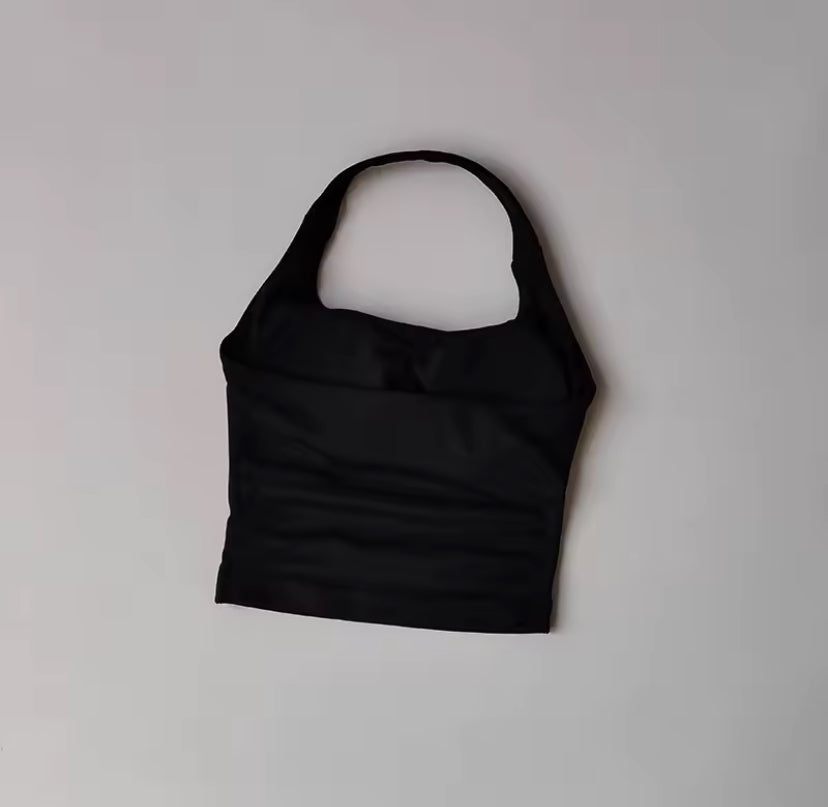 Halterneck Slinky Fitted Top