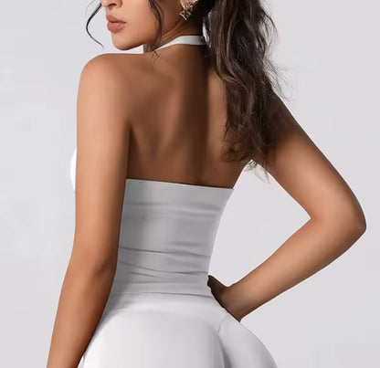 Halterneck Slinky Fitted Top