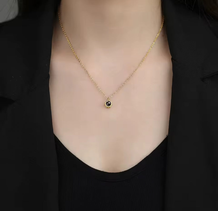 Photo Projection Necklace
