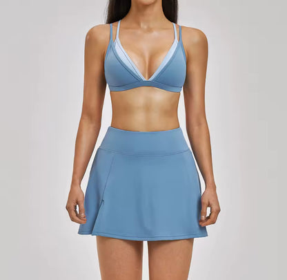 Double-Look Bralet Gym Set