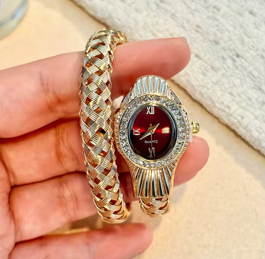 Woven Wrap-Around Snake Watch