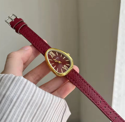 Artistic Faux Leather Watch