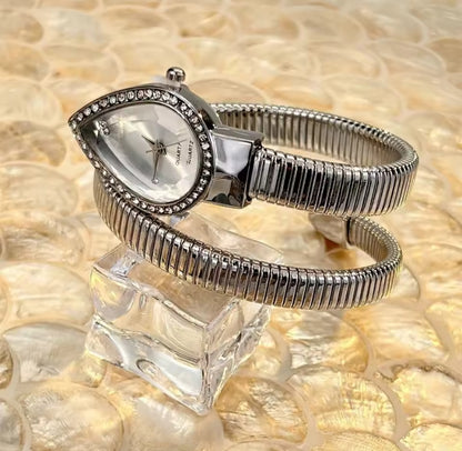 Wrap-Around Wrist Snake Watch