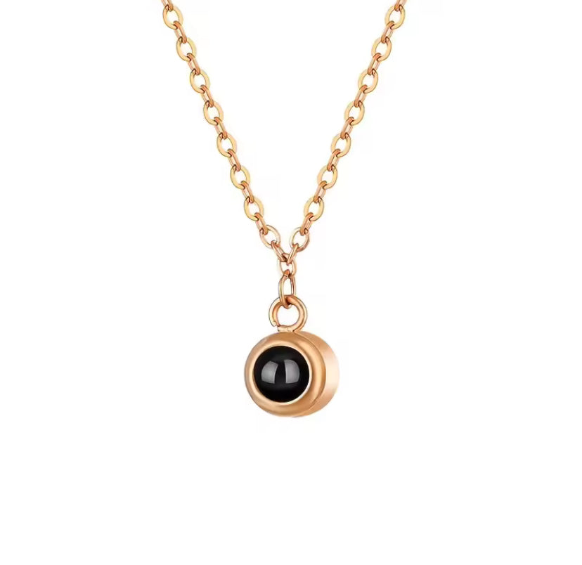 Photo Projection Necklace
